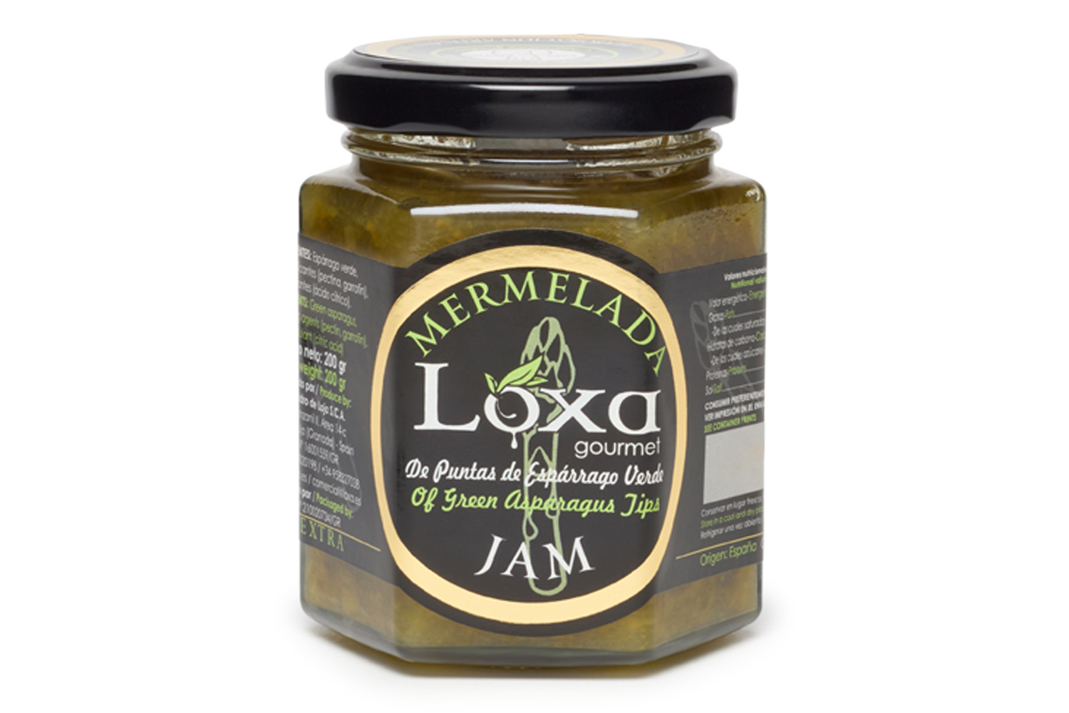 Imagen Producto Mermelada de Espárragos 200gr Caja de 16uds.