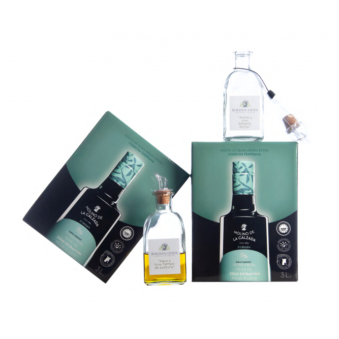 Imagen Producto Bag in Box Molino de la Calzada D´Origen 3L Aceite de Oliva Virgen Extra Campaña 2023/24